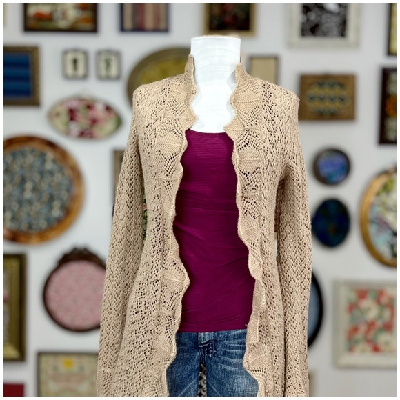 2005 Anthro “Brookside Sweater Coat” by E. Gillett - Picture 5 of 16